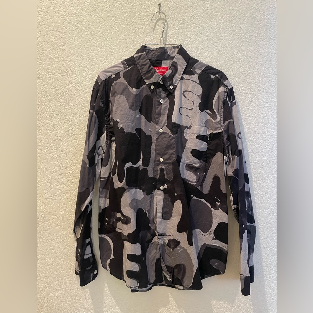 Supreme Painted Logo Shirt